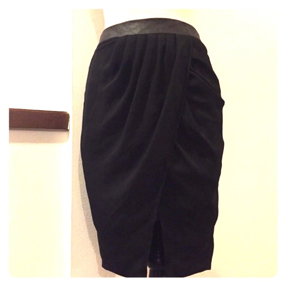 Draped Mossimo Pencil Skirt